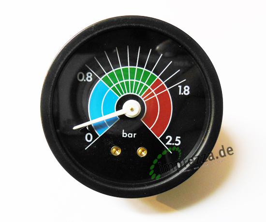 LF Manometer für Kessel D57mm 0:2.5 bar 1