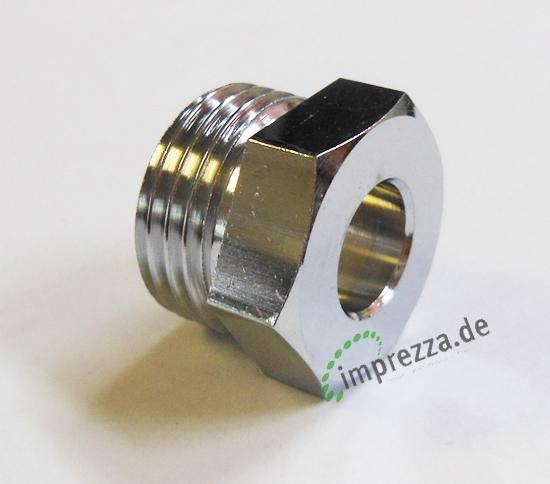 Bezzera Anschluss chromiert für Stopfbüchse  1