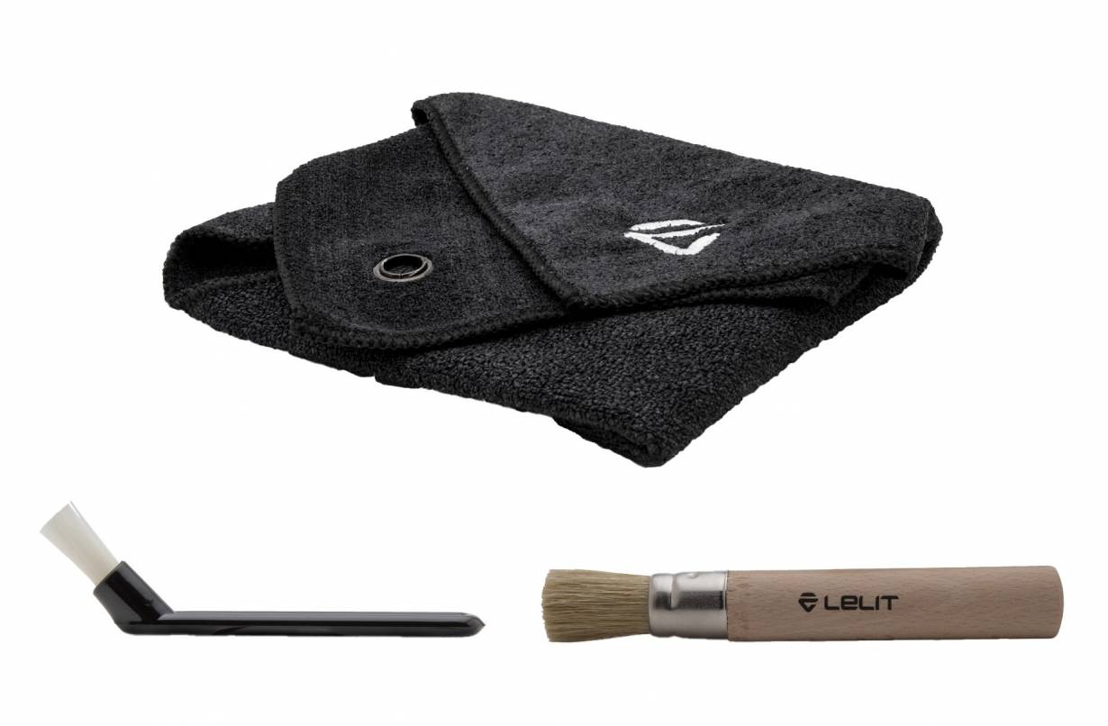 Lelit Reinigungsset - Stofftuch & Pinsel 1
